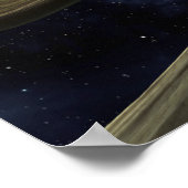 ひとまとまりの素材を見せるアーティストのコンセプト ポスター (角)