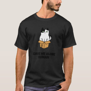 ひとりにしてネコ Tシャツ