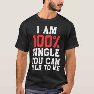 ひとりぼっちを楽しむ面白いつきあいTシャツ Tシャツ
