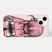 ひとりゴートアニメの電話事例紹介 | ボッキーザロック！ iPhoneケース (裏面横)