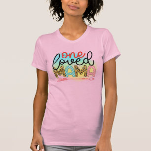 ひとり愛されたママ Tシャツ