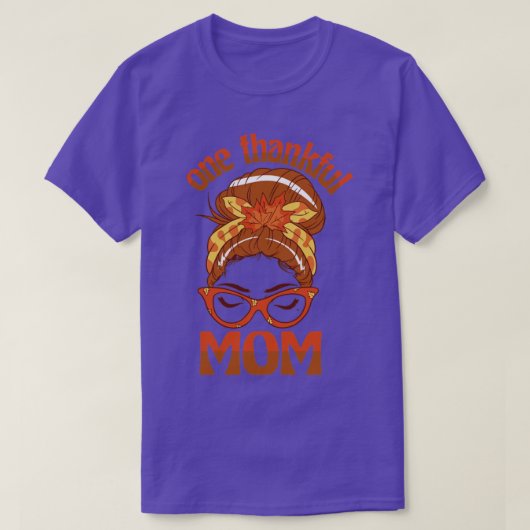 ひとり感謝の母感謝の気持ち Tシャツ (デザイン正面)