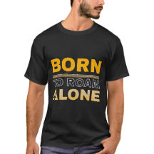 ひとり旅Tシャツ - Born to Roam