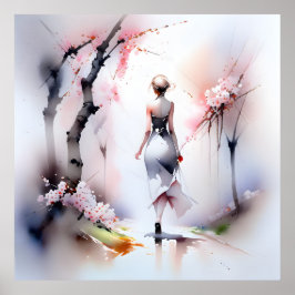 ひとり歩く女 ポスター