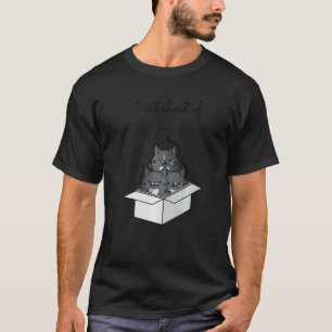 ひとり猫が足りない Tシャツ