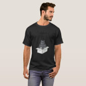ひとり猫が足りない Tシャツ (正面フル)