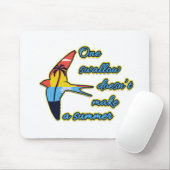 ひとツバメも夏にならない マウスパッド (マウス)