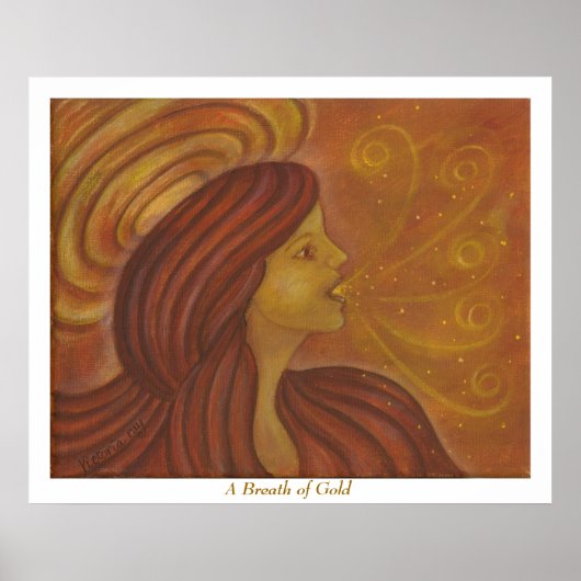 ひと息の金ゴールド ポスター (正面)