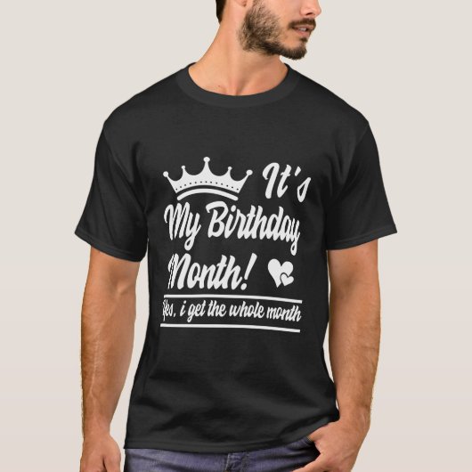 ひと月のうちはYesだ Tシャツ (正面)