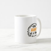 ひと狩りずつ コーヒーマグカップ (正面右)