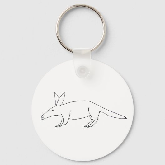 ひどいアール描ダーク キーホルダー (正面)