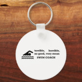 ひどいスイムコーチ キーホルダー (正面)