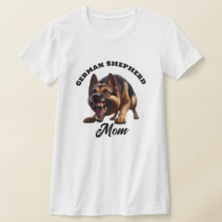 ひどいドイツの羊飼いママ Tシャツ