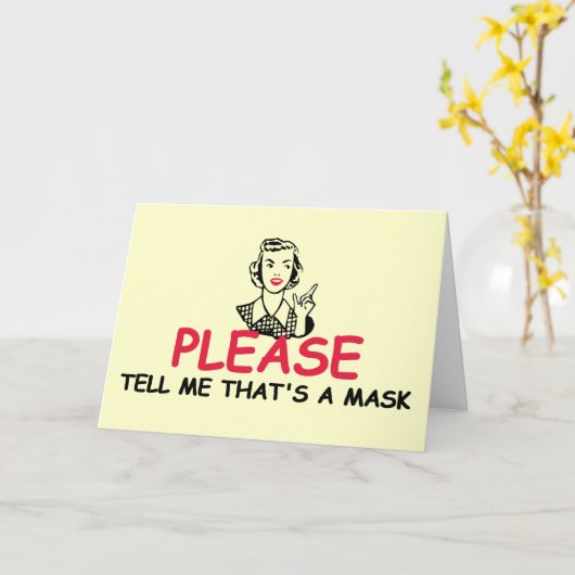 ひどい侮辱 カード (黄色い花)