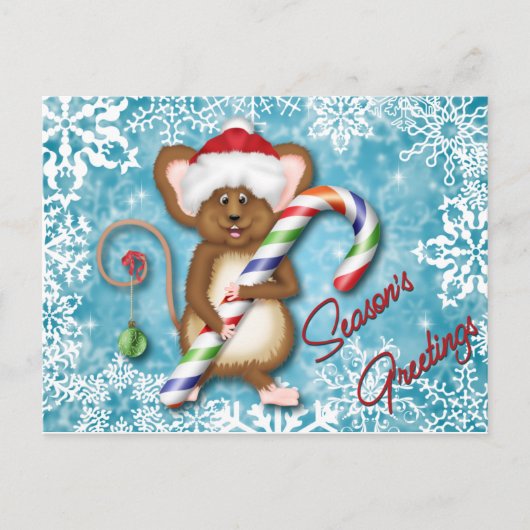 ひどい季節のごあいさつだ！ シーズンポストカード (正面)