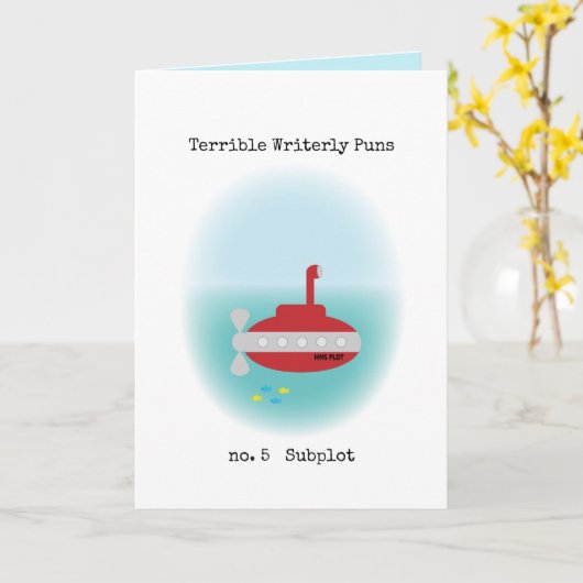 ひどい激しい痛み カード (黄色い花)