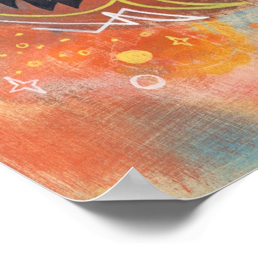 ひどい猫 ポスター (角)