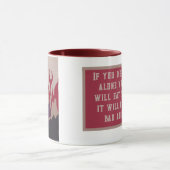 ひどい猫 マグカップ (中央)