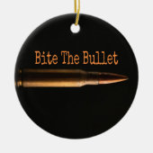 ひどい目に遭う セラミックオーナメント (正面)