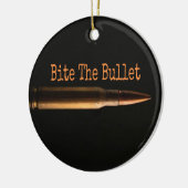 ひどい目に遭う セラミックオーナメント (左)