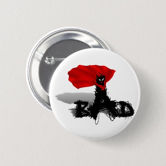 ひどい筆跡 缶バッジ (正面&裏面)