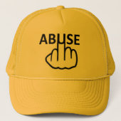 ひどい虐待だ キャップ (正面)