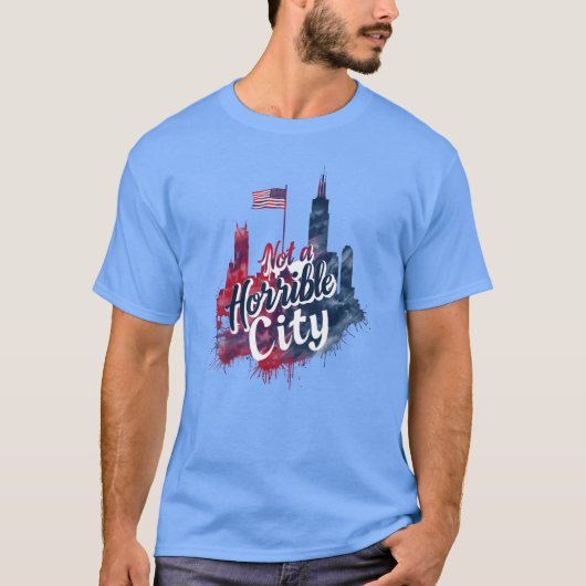 ひどい街の女じゃない Tシャツ (正面)