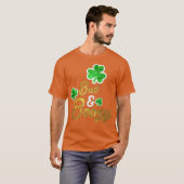 ひどい酒おもしろいSaint patricks day飲み Tシャツ (正面フル)