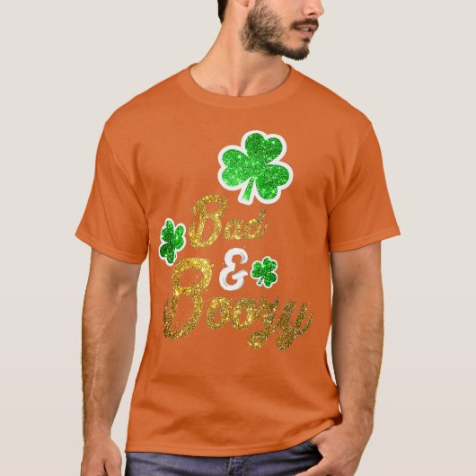 ひどい酒おもしろいSaint patricks day飲み Tシャツ (正面)
