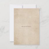 ひどい間違い ゴシック骸骨 ハロウィン 赤ちゃん 誕生日 サンキューカード (裏面)