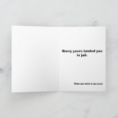 ひどい髪 カード (内部)