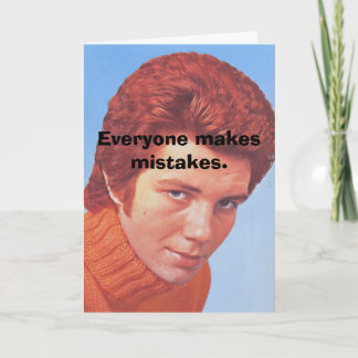 ひどい髪 カード