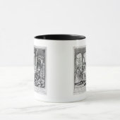 ひどいmaskquerade マグカップ (中央)