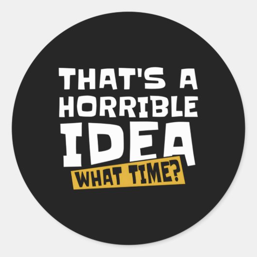 ひどいW時間にムンムンと鳴る ラウンドシール (正面)