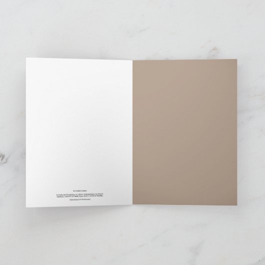 ひどいWriterlyしゃれ カード (内部)