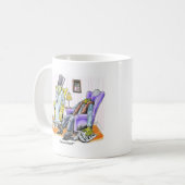 ひどくクシャミ コーヒーマグカップ (正面左)