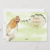 ひどく幸せなあなたが私のママ　母の日 シーズンカード (裏面)