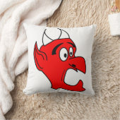 ひどく怒った悪魔 クッション (ブランケット)