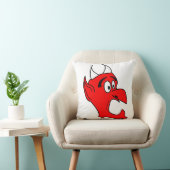 ひどく怒った悪魔 クッション (椅子)