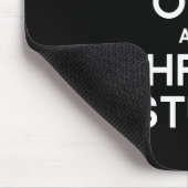 ひどく神経質にし、物を投げて下さい マウスパッド (コーナー)