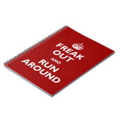 ひどく神経質にし、走りまわって下さい ノートブック (左側)