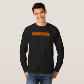 ひどく神経質になるLogowear Tシャツ (正面フル)