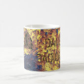 ひどく腐食し錆びついた核廃容器 コーヒーマグカップ (中央)