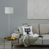 ひどく興奮した猫 クッション