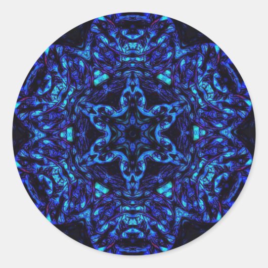 ひどく酔っている ラウンドシール (正面)