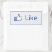 ひどく 長方形シール (バッグ)