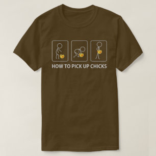 ひなを拾う方法 Tシャツ