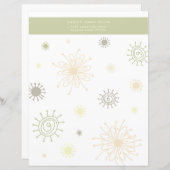 ひなパーソナライズされた形テンプレート (正面/裏面)