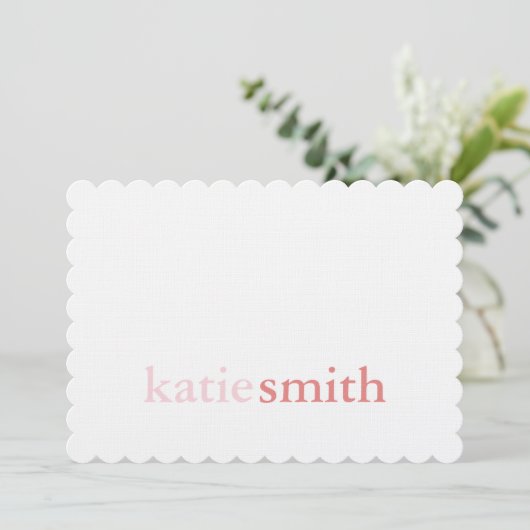 ひなパーソナライズされた形 | カスタムメモカード (スタンド正面)