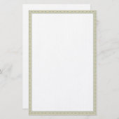 ひなビクトリアン形 便箋 (正面/裏面)